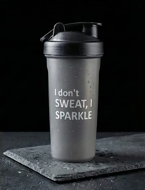 Lifelong Protein Shaker|100% Leakproof Stylish Protein Shaker Bottle|Sipper Bottle|Gym Bottle for Protein- 1L (LLSHB04, Black) |Plastic