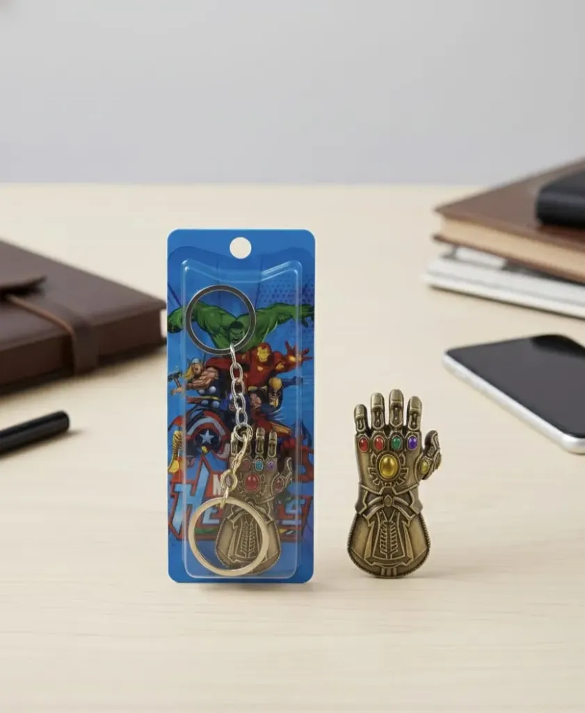 THANOS INFINITY GAUNTLET KEYCHAIN